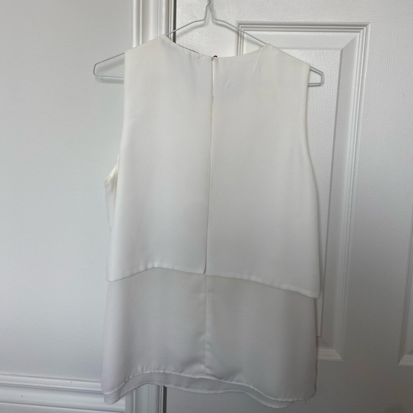 Zara White Flow Top - Picture 2 of 3